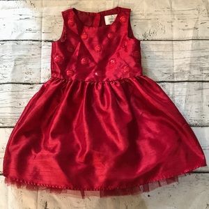 Little Girls Gymboree Red Dressed Up Dress :: sz 5